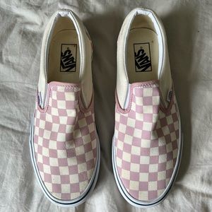Checkered Vans